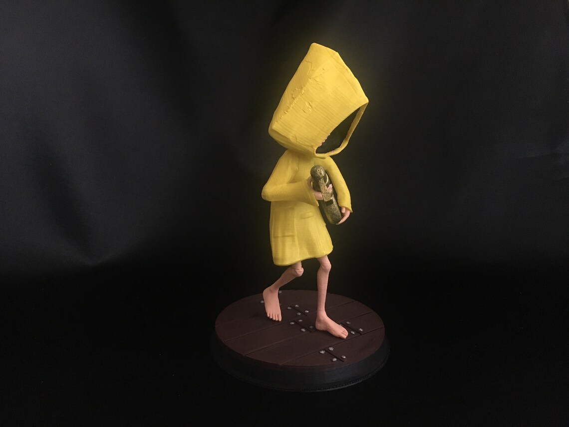 Little Nightmares Figures Mono Six Nomes Little Etsy UK