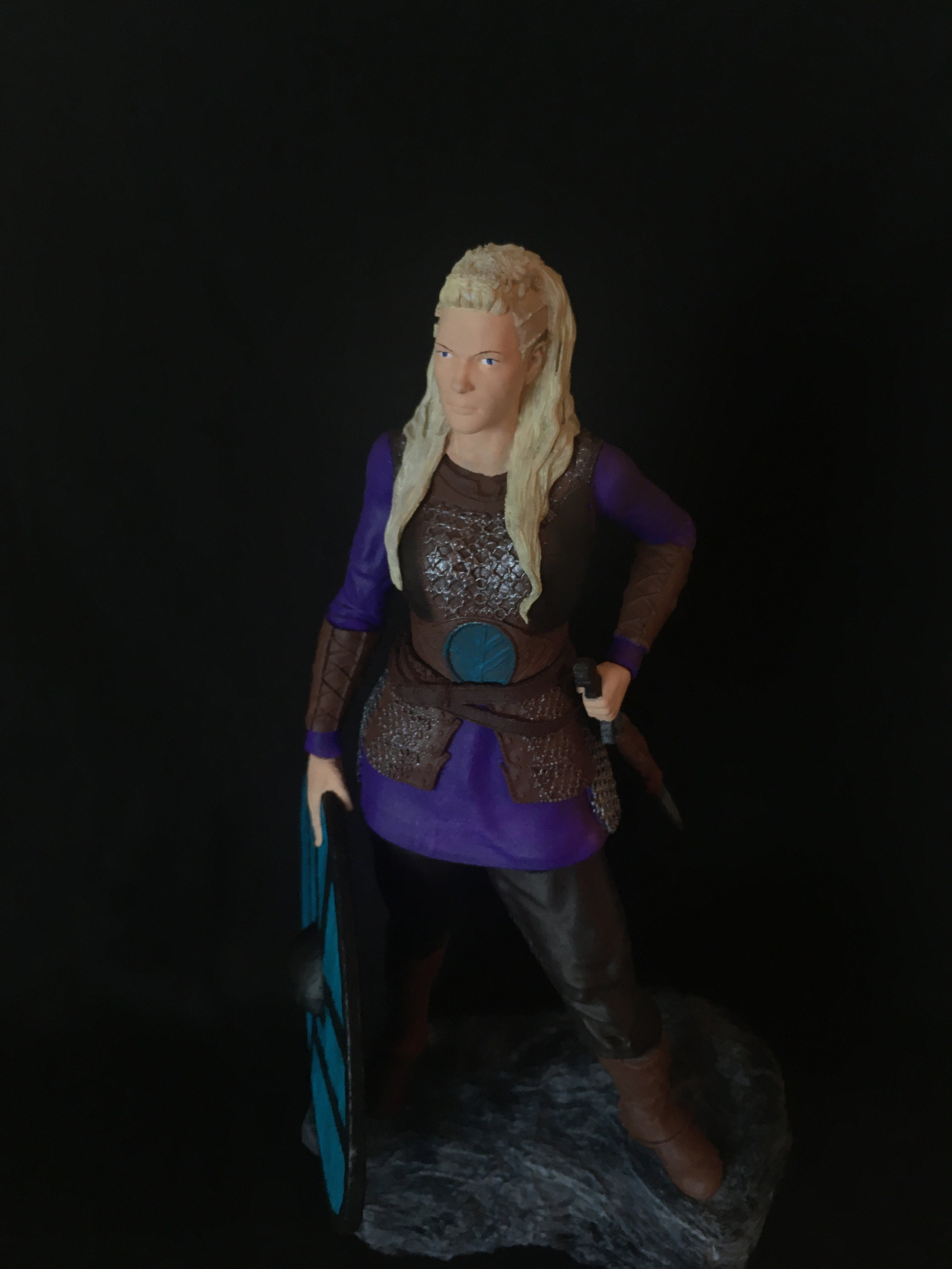 Lagertha Viking Figure Lagertha Figure Ragnar Figure Etsy