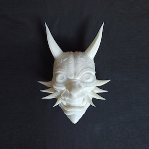 Majora&#39;s Hannya Mask | Japanese Hannya Mask | Oni Mask | Hannya Mask | Japanese Mask | Majora&#39;s Mask | Wall decoration | Wall Art | Gift
