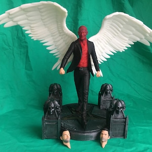 Lucifer Figure | Lucifer Morningstar Statue | Tom Ellis Figure | Collectible Statue | Gift | Birthday Gift