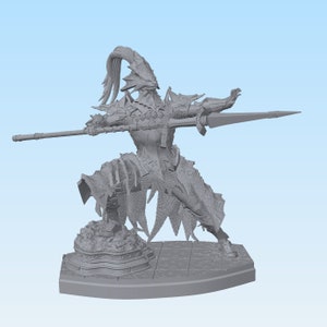 Dark Souls Ornstein Figure | Dark Souls Figure | Ornstein Figure | Gaming Figures | Gift | Birthday Gift | Collectible Statue