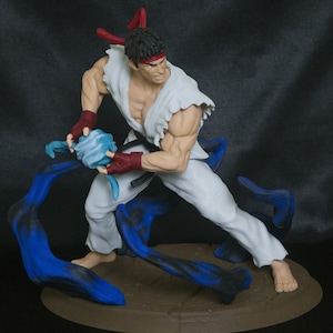 Street Fighter Ryu | Ryu Figure | Street Fighter Figure | Retro Game Figure | Video Game Figure | Collectible Figure | Gift | Birthday Gift