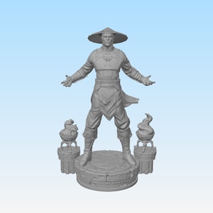 Mortal Kombat Raiden | Raiden Figure | Raiden Statue | Mortal Kombat Statue | Mortal Kombat Figure | Game Figure | Collectible Figure