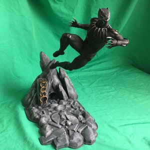Black Panther | Black Panther Figure |  Tchalla Figure | Chadboseman | Collectible Statue | Gift | Birthday Gift