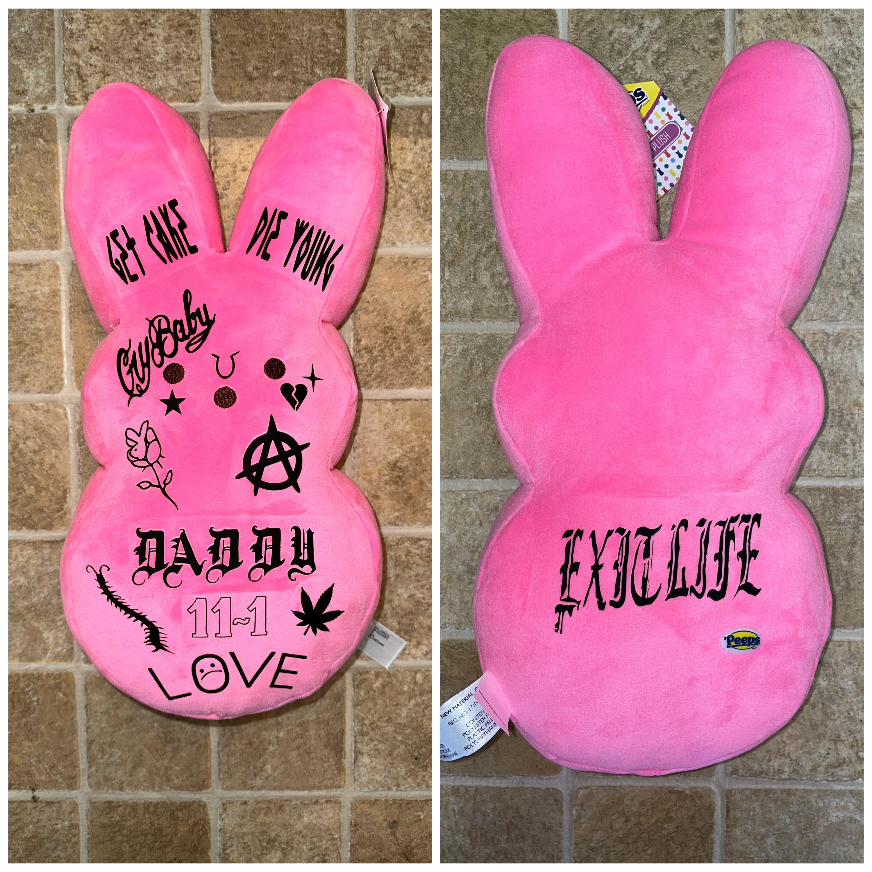 pink bunny lil peep