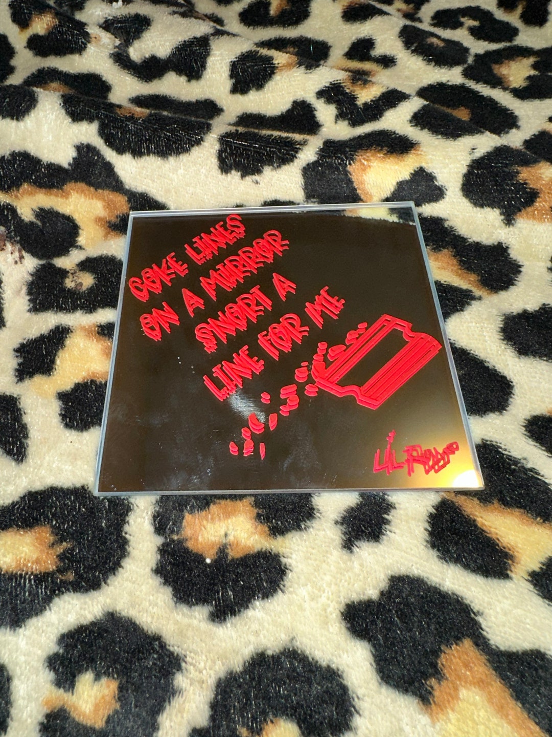 4 Lil Peep Tatted cobain Mirrors Please Read Full Description Etsy