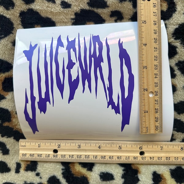 JuiceWrld & Xxxtentacion permanent vinyl decals for your car, windows, laptop… anything! Please read Full description!