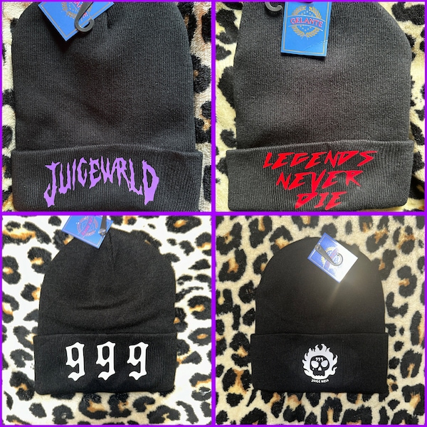 JuiceWrld Beanies! Please Read Full Description!