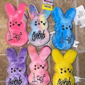 5”/4” Lil Peep Tatted Plushies! Choose Your Color & Design! Please Read Full Description!