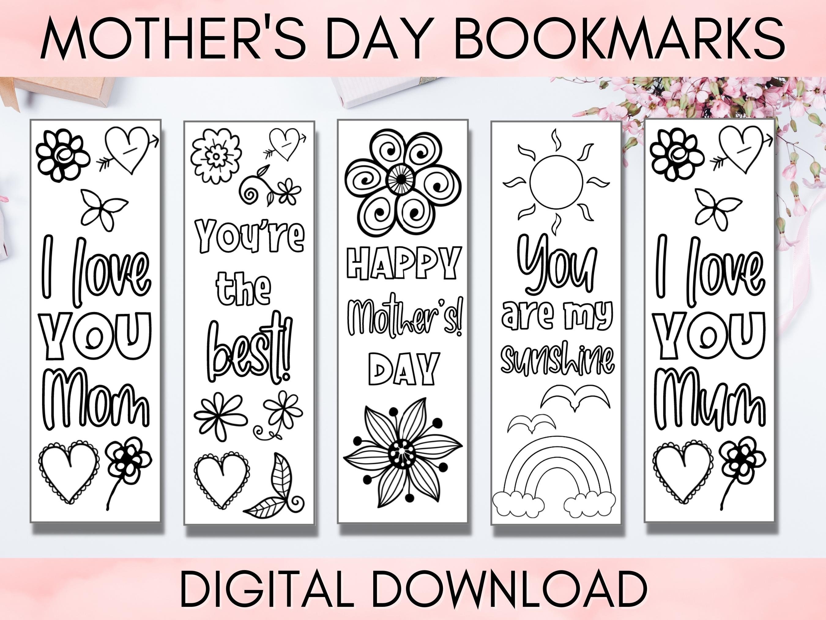 Mother's Day Dot Markers Coloring Book Graphic by Design_store · Creative  Fabrica