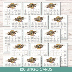 Golden Oldies Music Bingo – 50s and 60s Songs Game, Printable Music Bingo Cards, Retro Family Fun, Senior Center Party Game