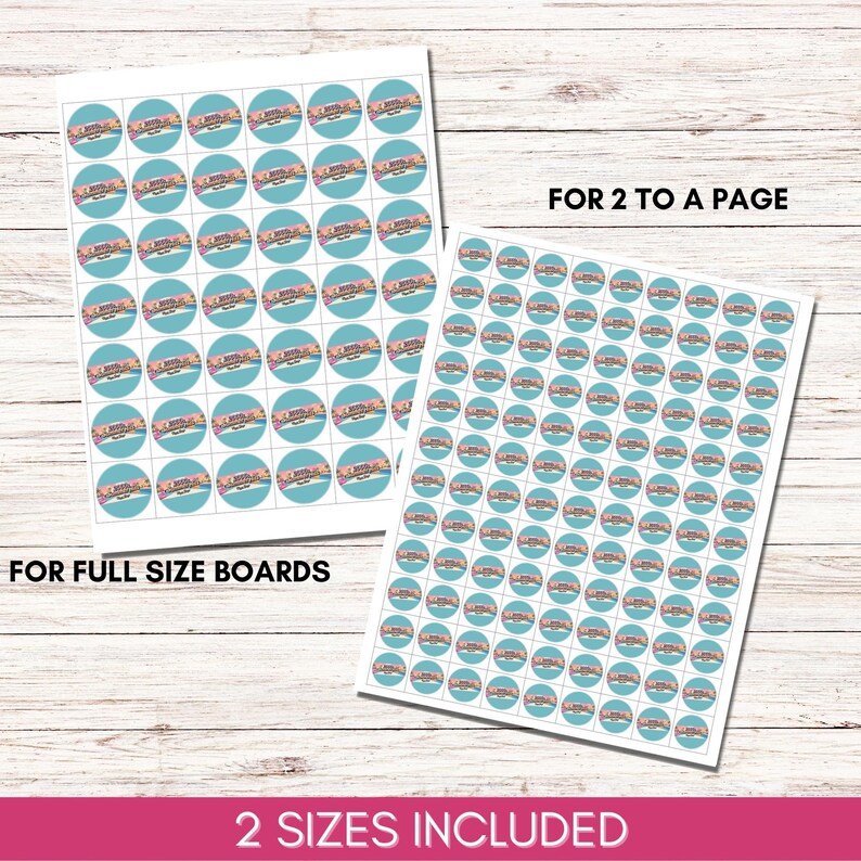 2000s Summer Hits Music Bingo - 200 Cards, Y2K Party Game (Printable)