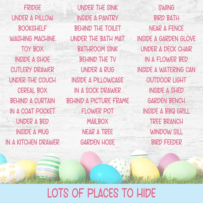 Easter Scavenger Hunt For Kids, Indoor Outdoor Easter Game, Treasure Hunt Clues, Easter Hunt Clues, Easter Egg Hunt, Kids Easter Activities