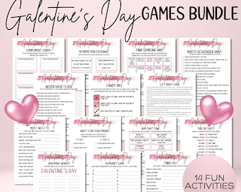 Galentines Day Party, Galentine's Day Games, Ladies Night, Adult Party, Anti Valentine's Activities,Girls Night