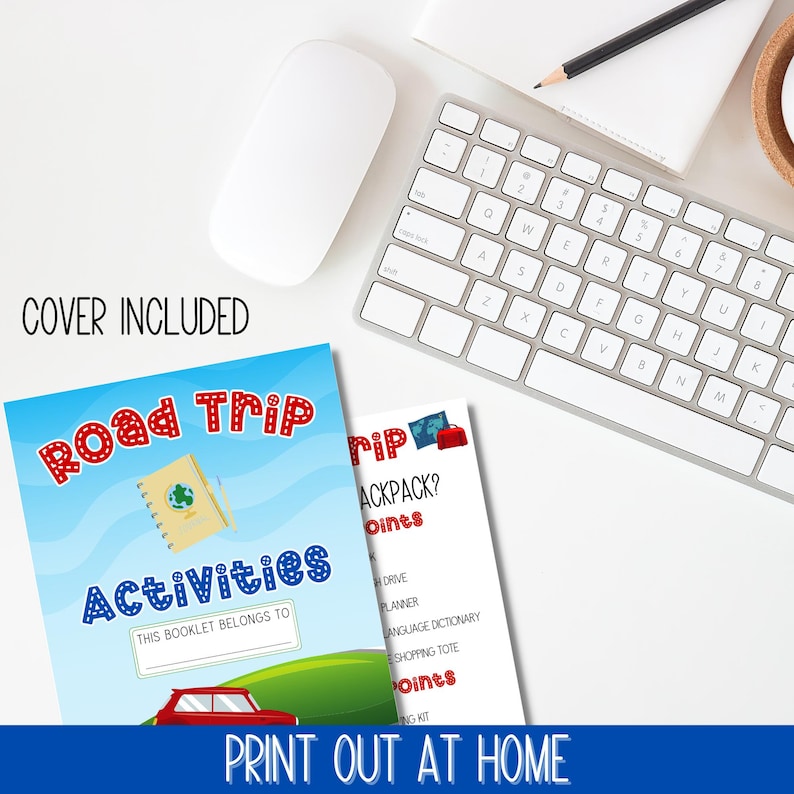 Kids Road Trip Games, Printable Family Road Trip Planner, Car Games, Travel Printables, Road Trip Journal, Family Vacation, Scavenger Hunt