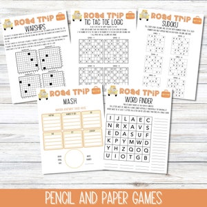 Kids Road Trip Games, Printable Family Road Trip Planner, Car Games, Travel Printables, Road Trip Journal, Family Vacation, Scavenger Hunt