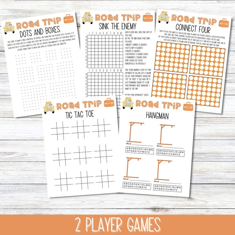 Kids Road Trip Games, Printable Family Road Trip Planner, Car Games, Travel Printables, Road Trip Journal, Family Vacation, Scavenger Hunt
