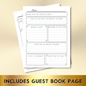 79th Birthday Party Games, Born in 1946, Printable 10 Game Bundle, Instant Download, Editable, Personalize, Music, Trivia, Guest Book BP001