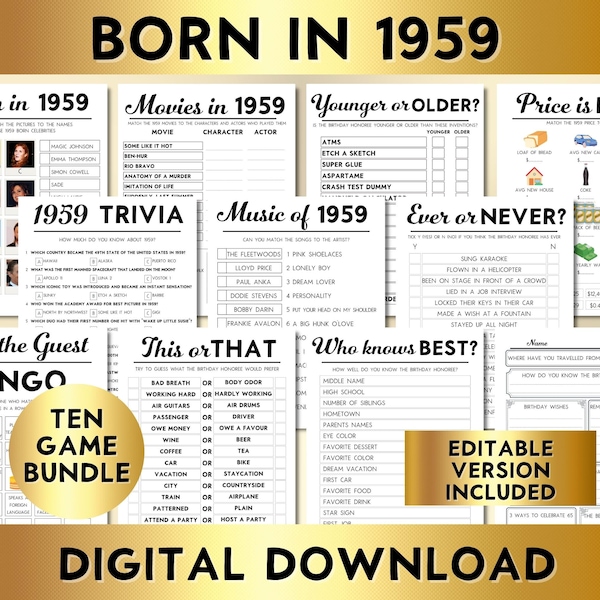 Born In 1959 Games Etsy born-in-1959-games-etsy