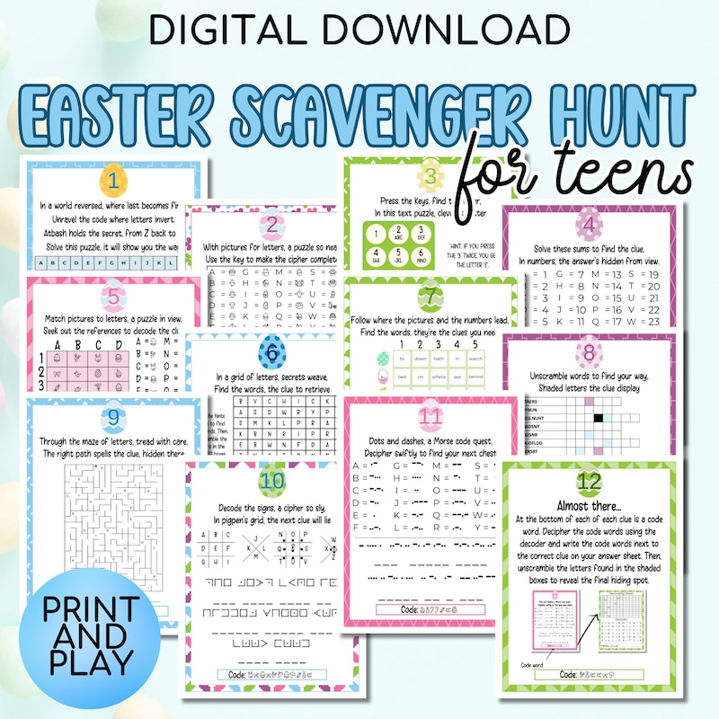 Easter Egg Hunt - Etsy