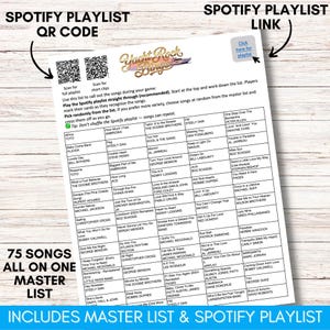 Yacht Rock Music Bingo – 70s 80s Soft Rock Party Game Printable