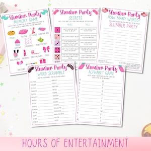 Slumber Party Games. Sleepover Games, Tweens Party, Teen Birthday Games, Girls Birthday Party Games, Pajama Party
