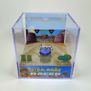 Star Wars Episode 1 Racer - Diorama Würfel mit Sound und LED Licht - Gamer Dekor für Star Wars Liebhaber