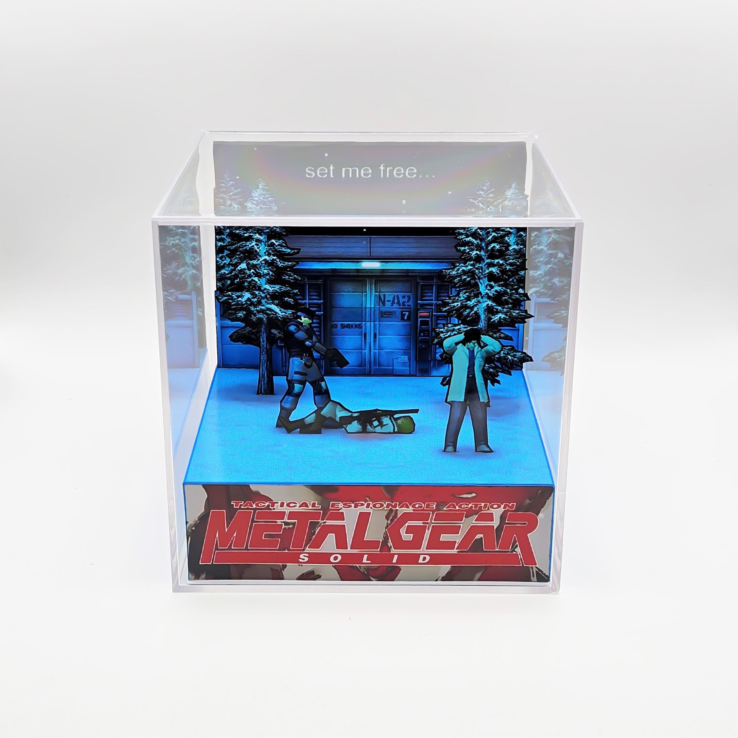 MGS メタルギアソリッド　ハンドメイドアート　象嵌　ベニヤ Metal gear solid - Etsy 日本