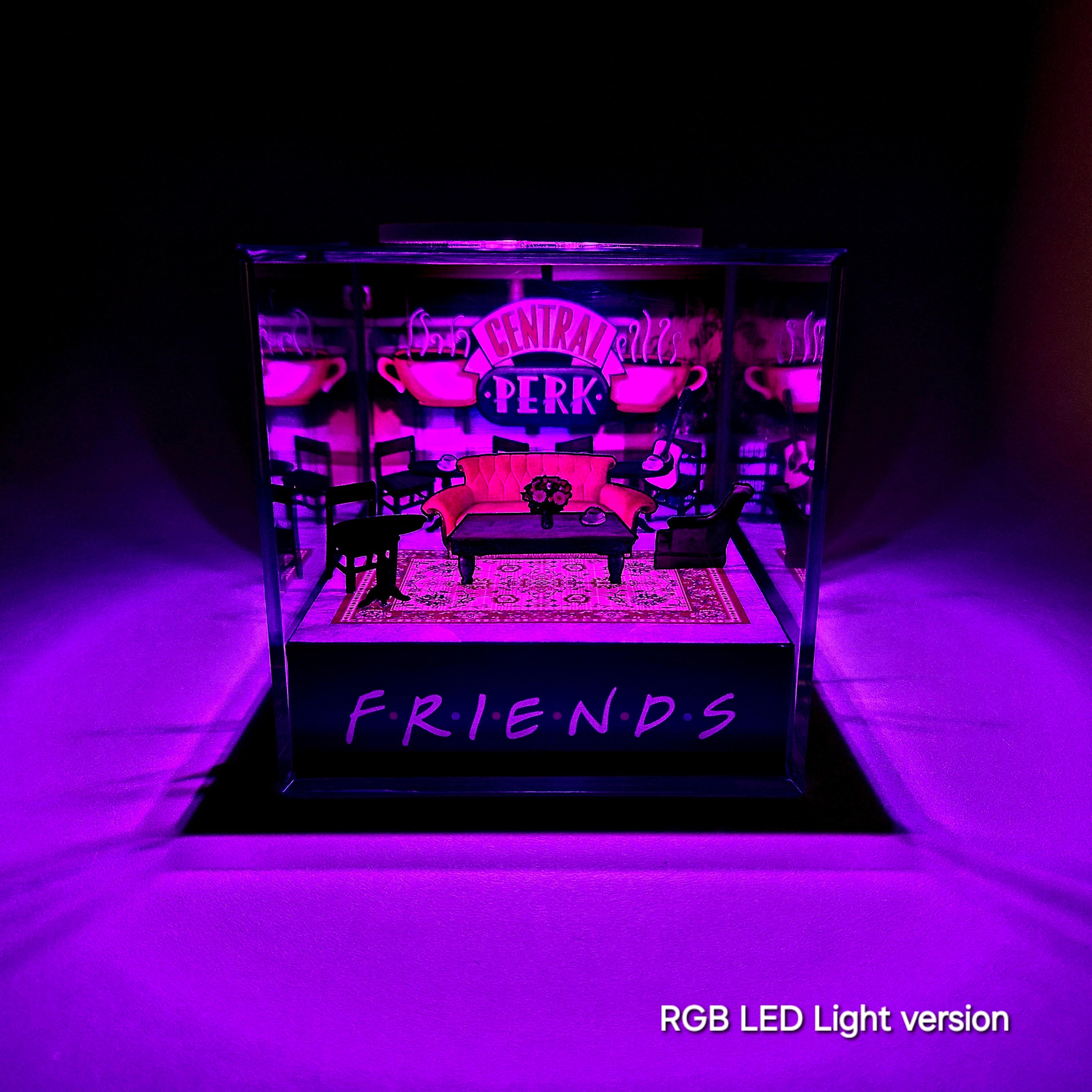 Friends Central Perk - Diorama Cube With Sound and LED Light