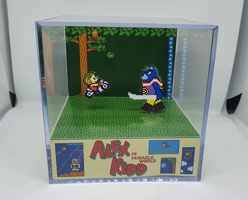 Alex Kidd contre Neoseeker  Alex Kidd dans Miracle World  image 1