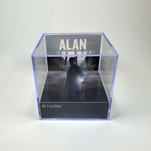 Alan Wake - Dioramakub med ljud och LED-ljus - Present till Alan Wake-älskare