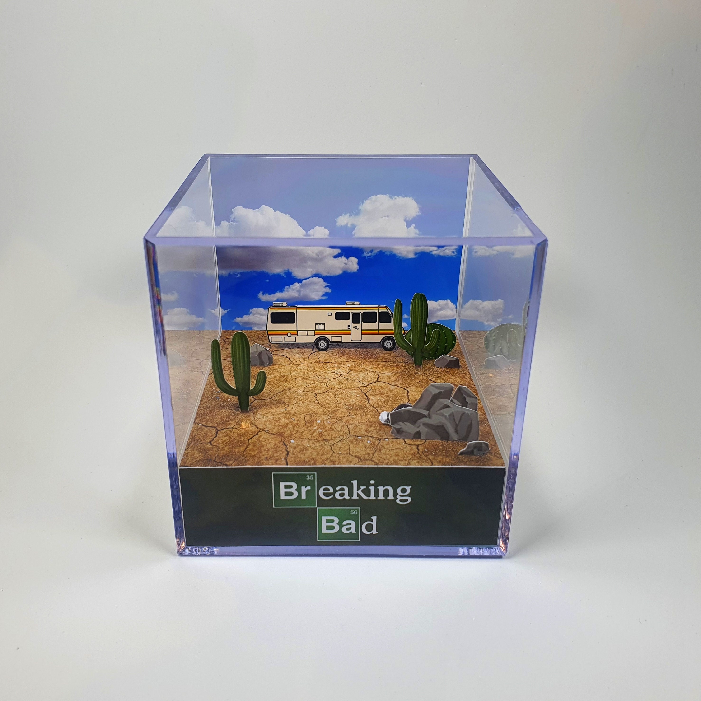 Breaking Bad La nave di cristallo Cubo diorama con suoni e luci