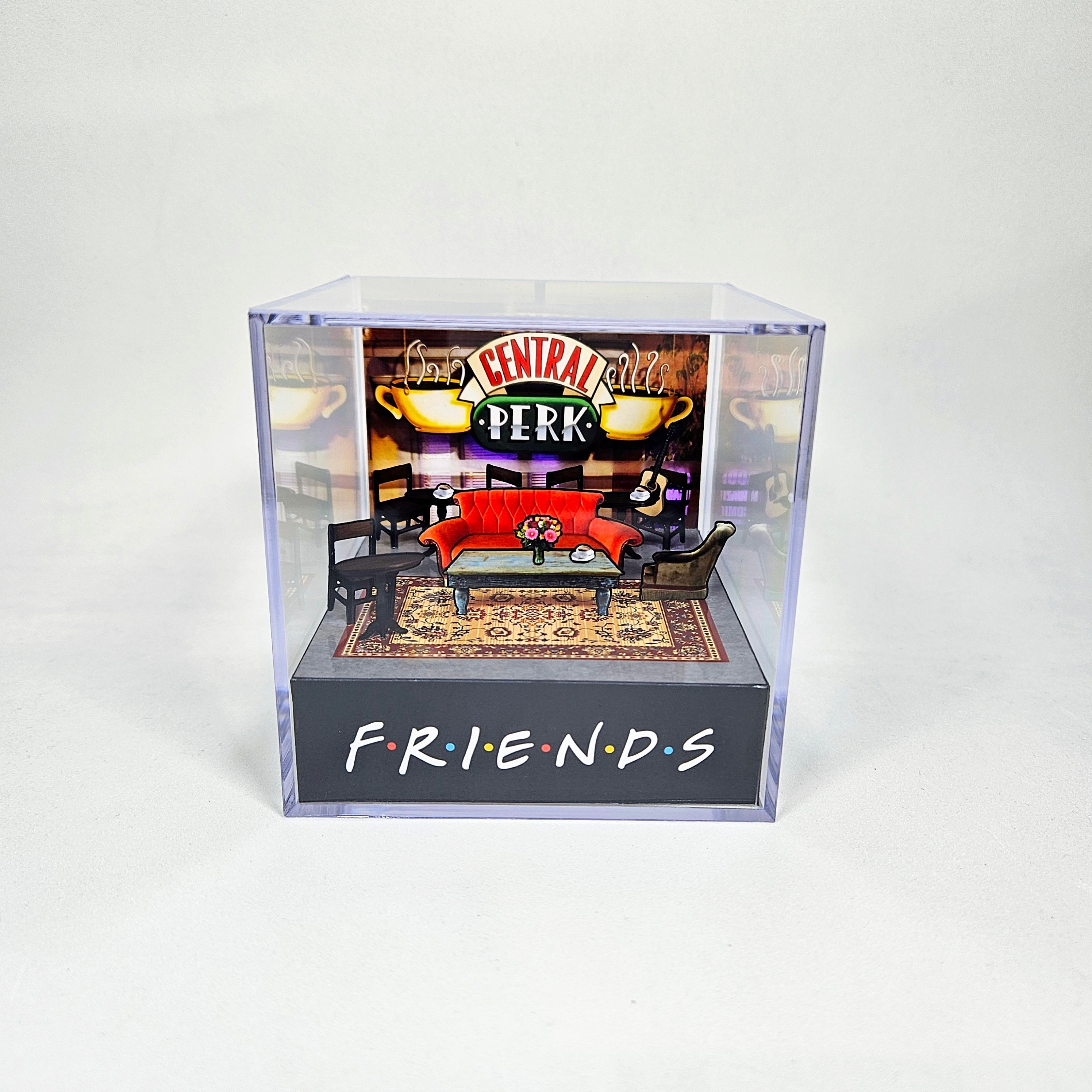 Friends Central Perk - Diorama Cube With Sound and LED Light