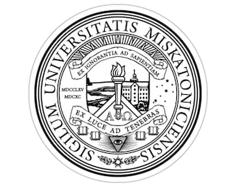 Miskatonic University Seal - Kiss-Cut Stickers
