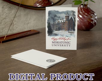 Holiday cards - Miskatonic University - Digital