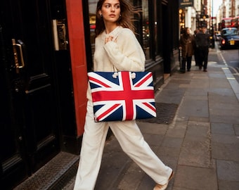 Union Jack Weekender Bag | British Flag Tote