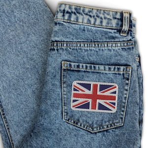 Union Jack Embroidered Patch