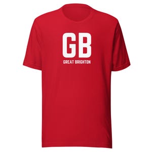 Camiseta GB Great Brighton / Muestra tu orgullo por Brighton, Reino Unido