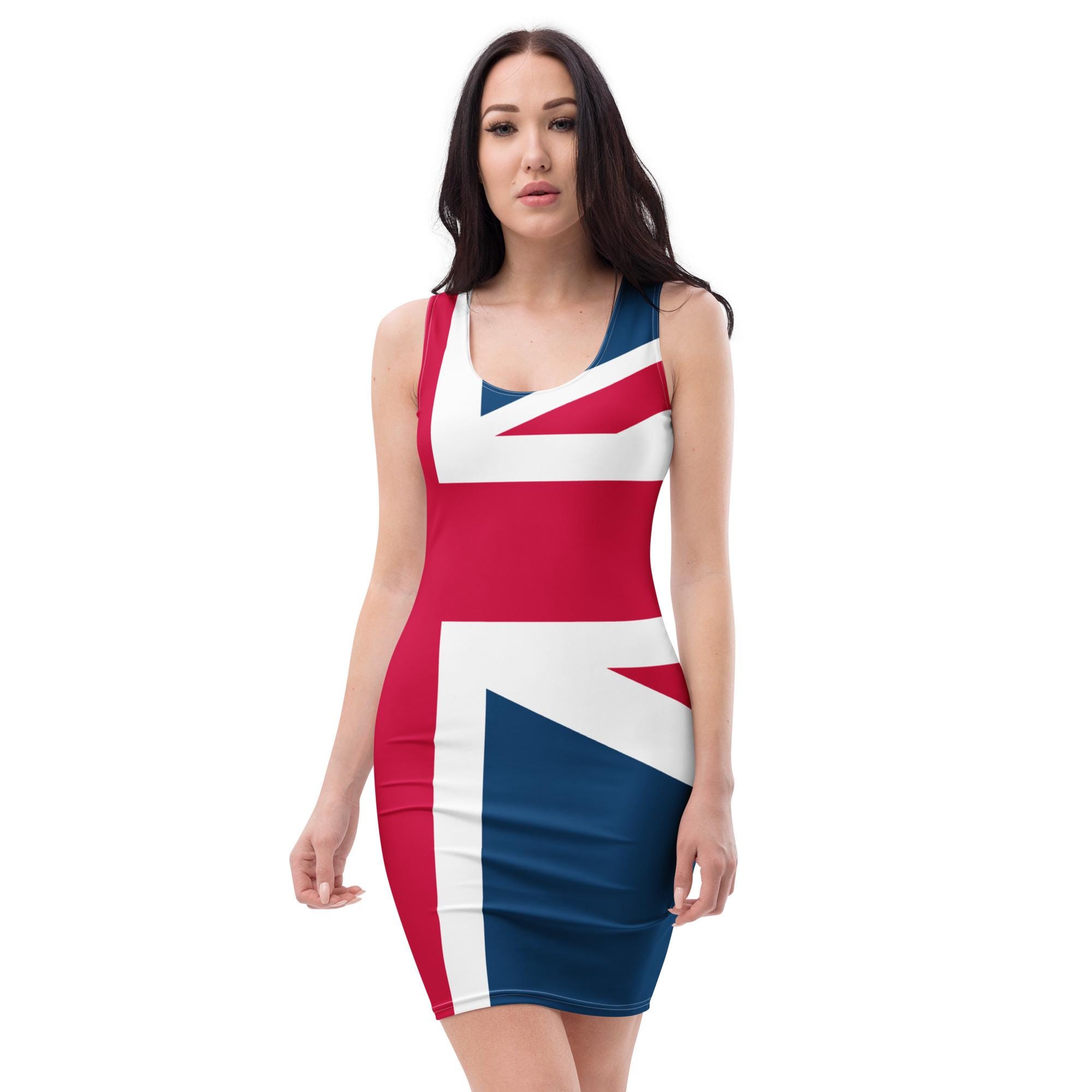 union jack bodycon dress Union Jack Bodycon Dress