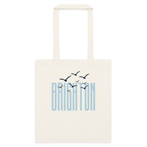 Brighton Shorebirds Cotton Tote Bag