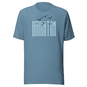 Brighton Seashore Shirt: Unisex Cotton Tee
