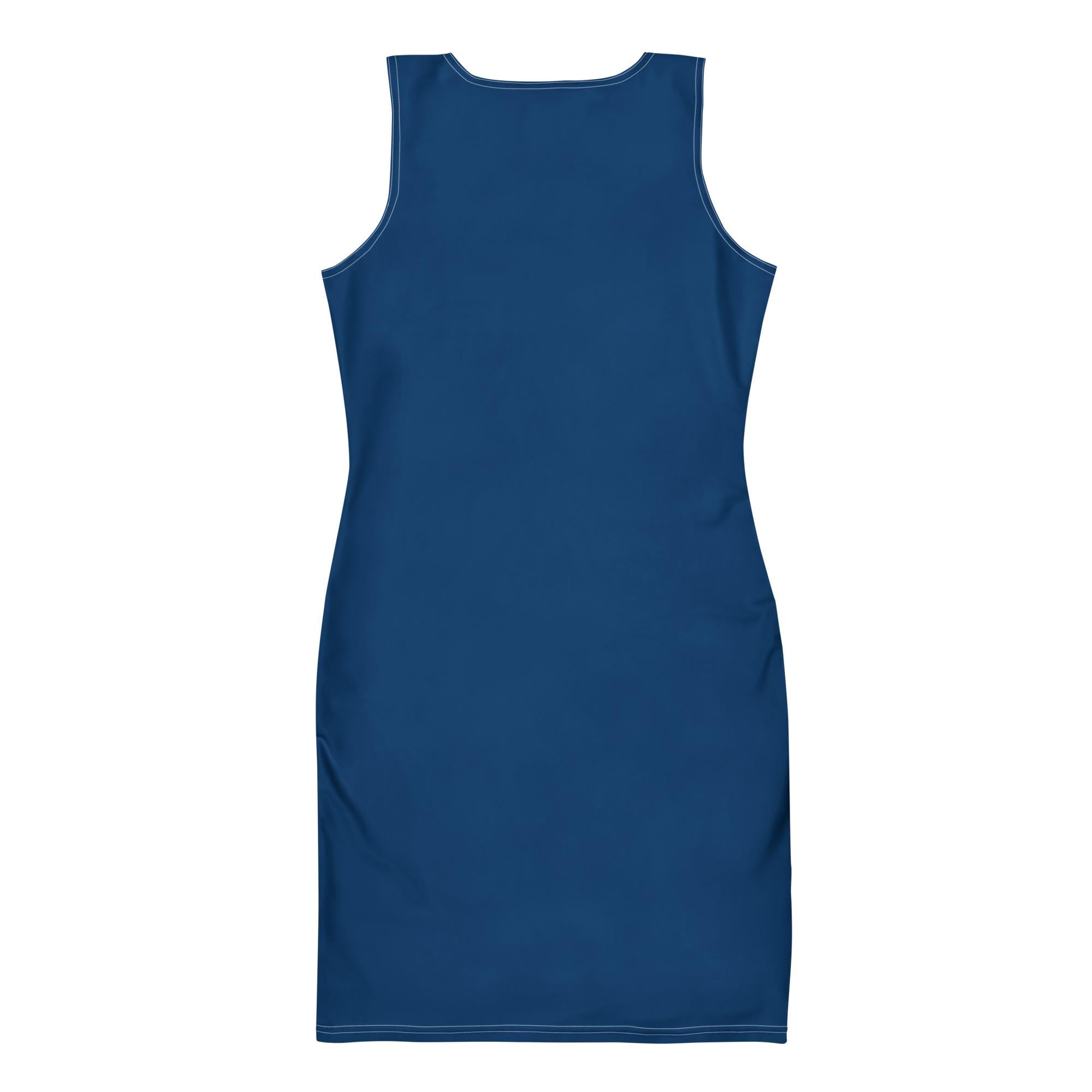 union jack bodycon dress Anna-Kaci British Power Sequin UK Dress - Blue