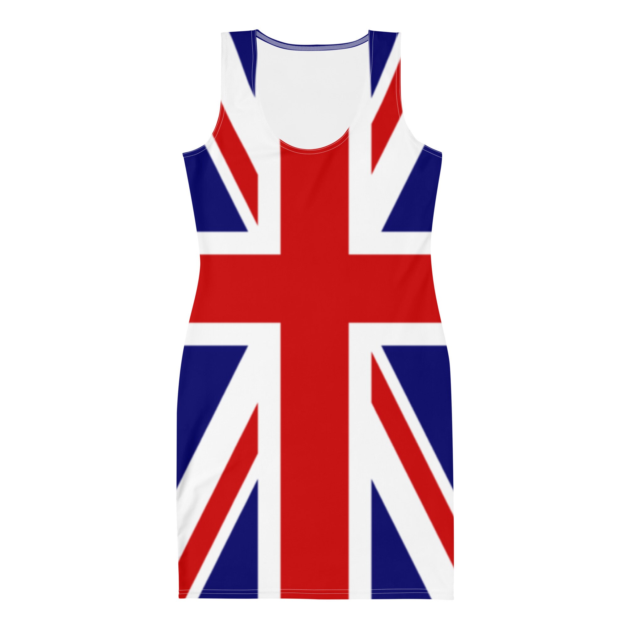 Ginger Power 1990s Union Jack Spice Girls Dress