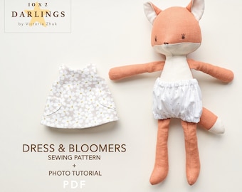 Dess and Bloomers sewing pattern and photo instructions PDF