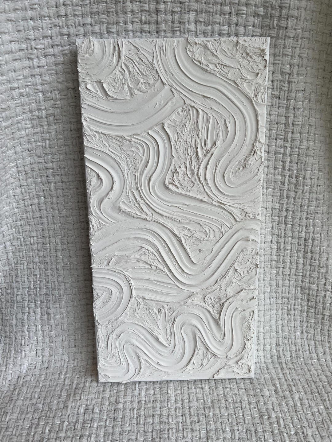 Spackle Canvas, Squiggle Design - Etsy