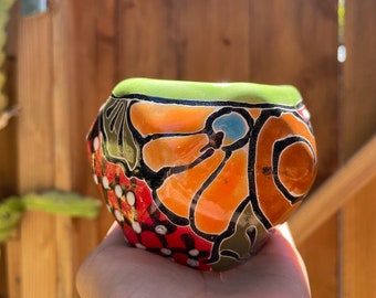 Pentagon Small Talavera Planter