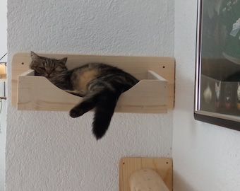 Cats - wall bed with edge, hollow, lounger