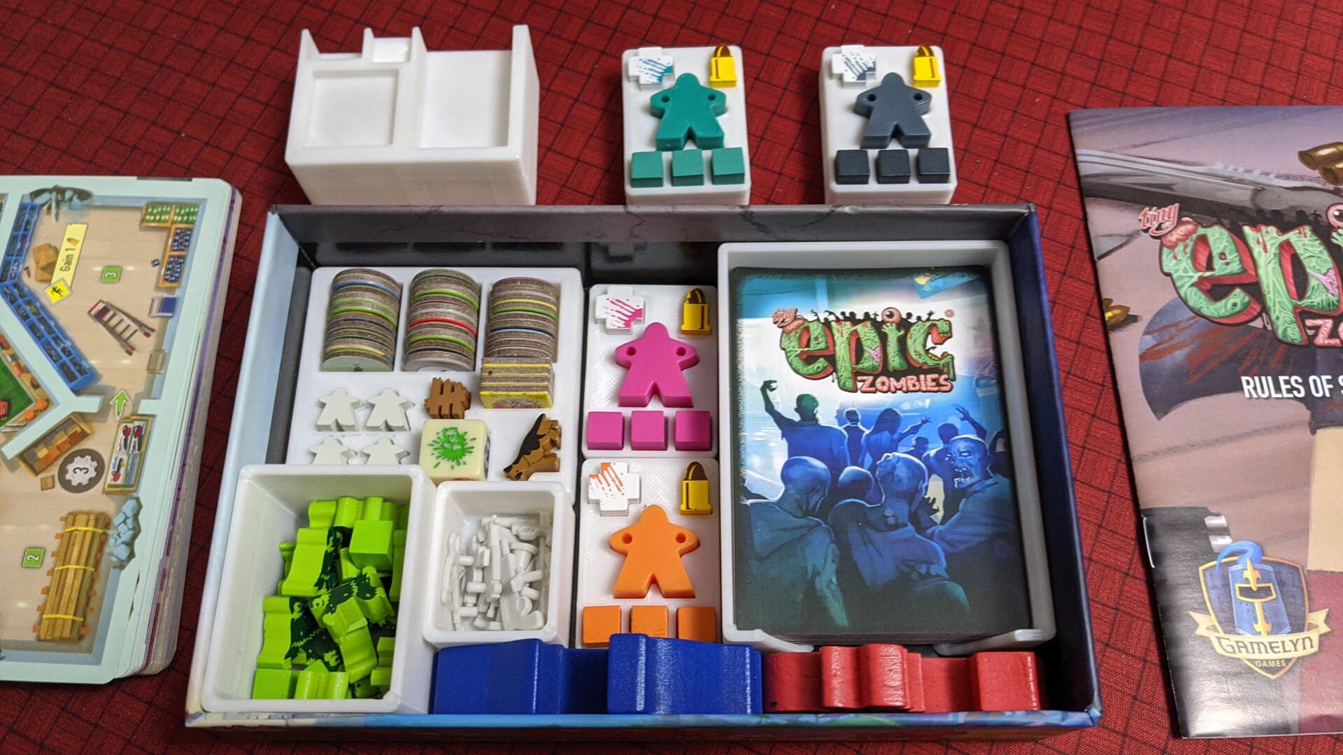 Tiny Epic Zombies Deluxe Board Game Insert Organizer Etsy Ireland