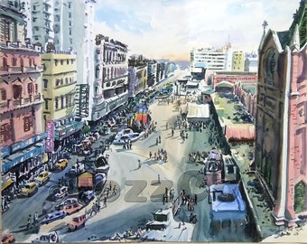 New Market #1 - Microcosm of Kolkata | Art Print
