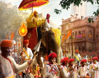 Royal Ceremony - Mysore | Art Print